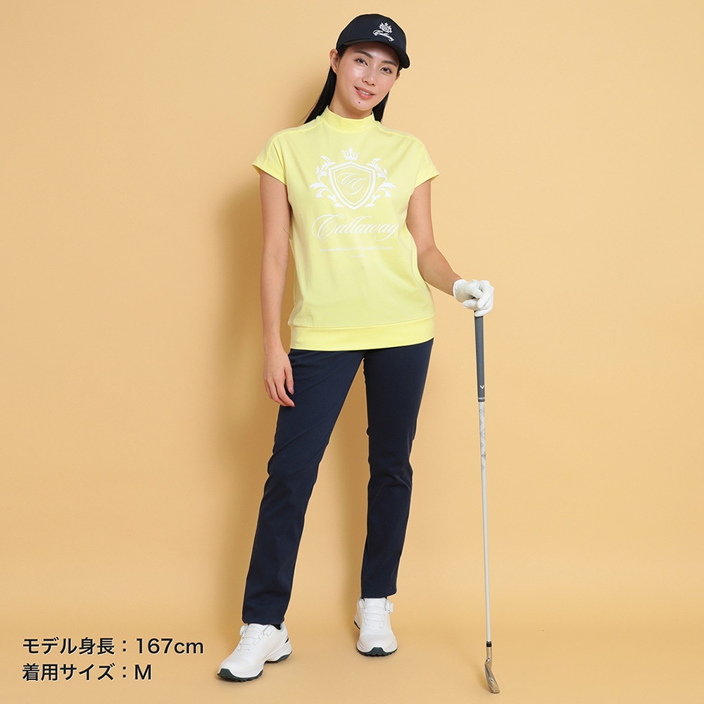 キャロウェイ（CALLAWAY）（レディース）ゴルフウェア 撥水 8WAYストレッチニットツイルパンツ C25126200-1120