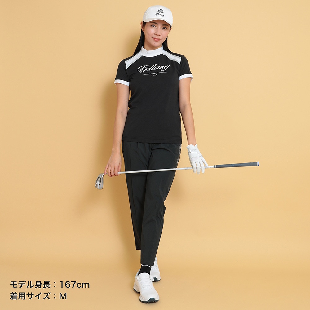 キャロウェイ（CALLAWAY）（レディース）ゴルフウェア 接触冷感 8WAYストレッチジョガーパンツ C25126202-1010