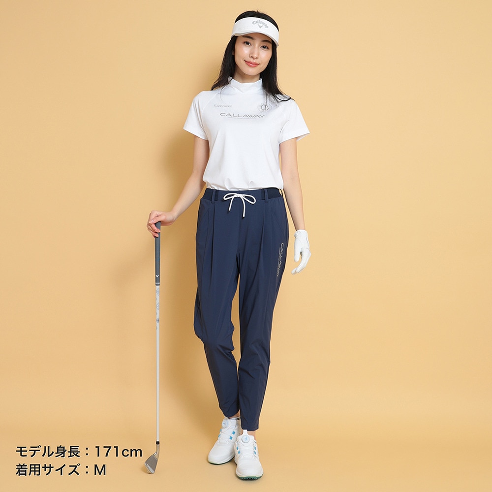 キャロウェイ（CALLAWAY）（レディース）ゴルフウェア 接触冷感 8WAYストレッチジョガーパンツ C25126202-1120
