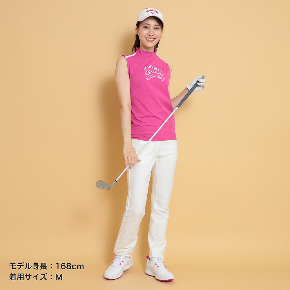 キャロウェイ（CALLAWAY）（レディース）ゴルフウェア 接触冷感 -3℃裏クール ロングパンツ C25126203-1030