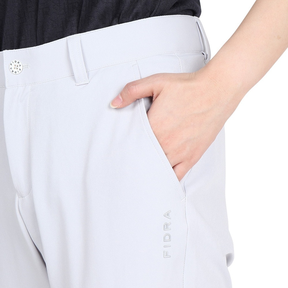 フィドラ（FIDRA）（レディース）ゴルフウェア 吸汗速乾 軽量 ストレートパンツ FD5TUD05 GRY