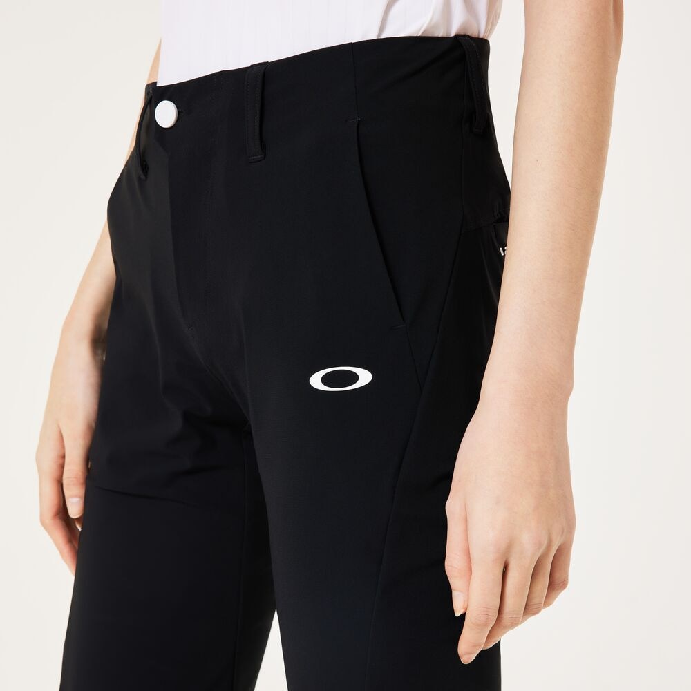 オークリー（OAKLEY）（レディース）ゴルフウェア 吸汗速乾 接触冷感 ELEVATE O-FUSION FLEX テーパードアンクルパンツ FOA500840-02E