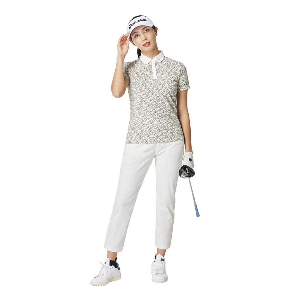テーラーメイド（TAYLORMADE）（レディース）ゴルフウェア 吸汗速乾 サマーソリッドパンツ M13404-UN690