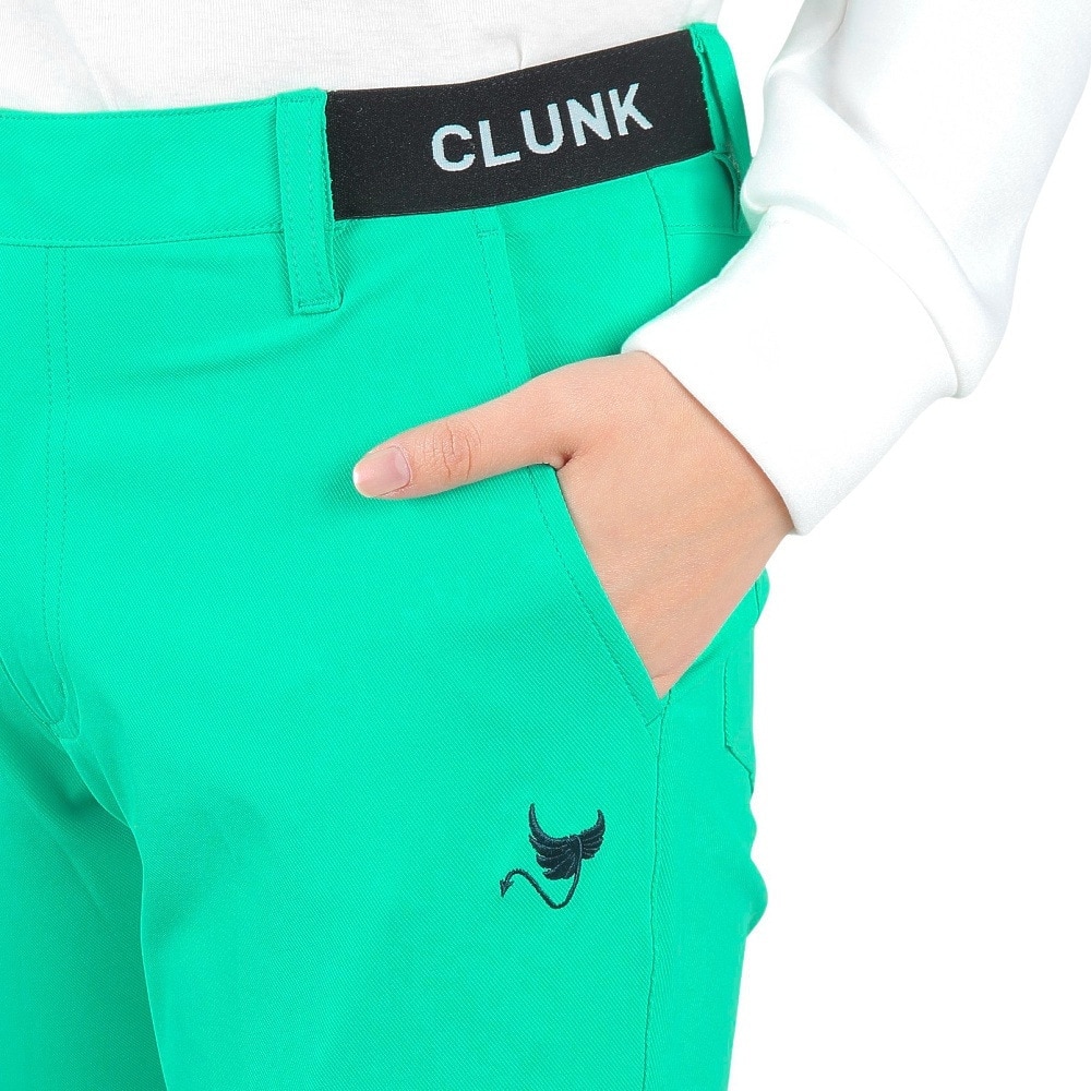 クランク（CLUNK）（レディース）ゴルフウェア 撥水 ストレッチ ストレートパンツ CL5PUD05 TQG
