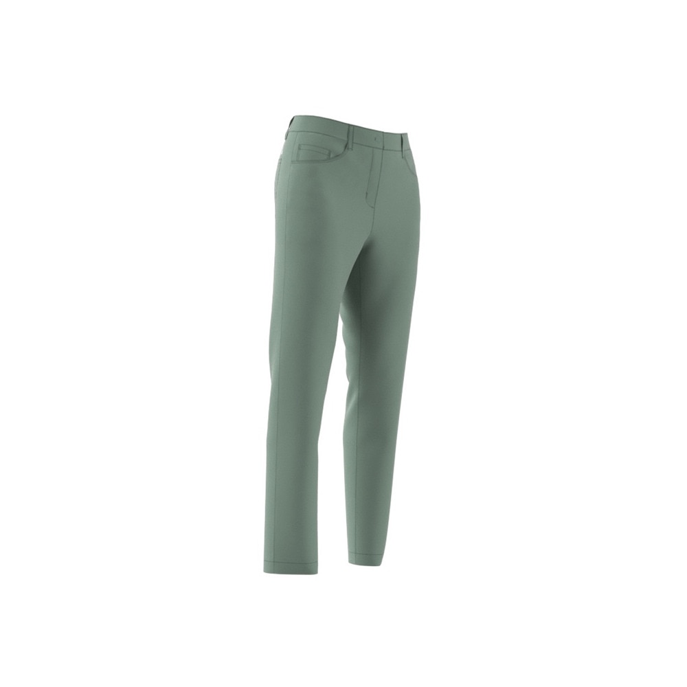 アディダス（adidas）（レディース）ゴルフウェア アルティメット365 ツイストウィーブ 5ポケット パンツ KTI51-JC9216DGRN