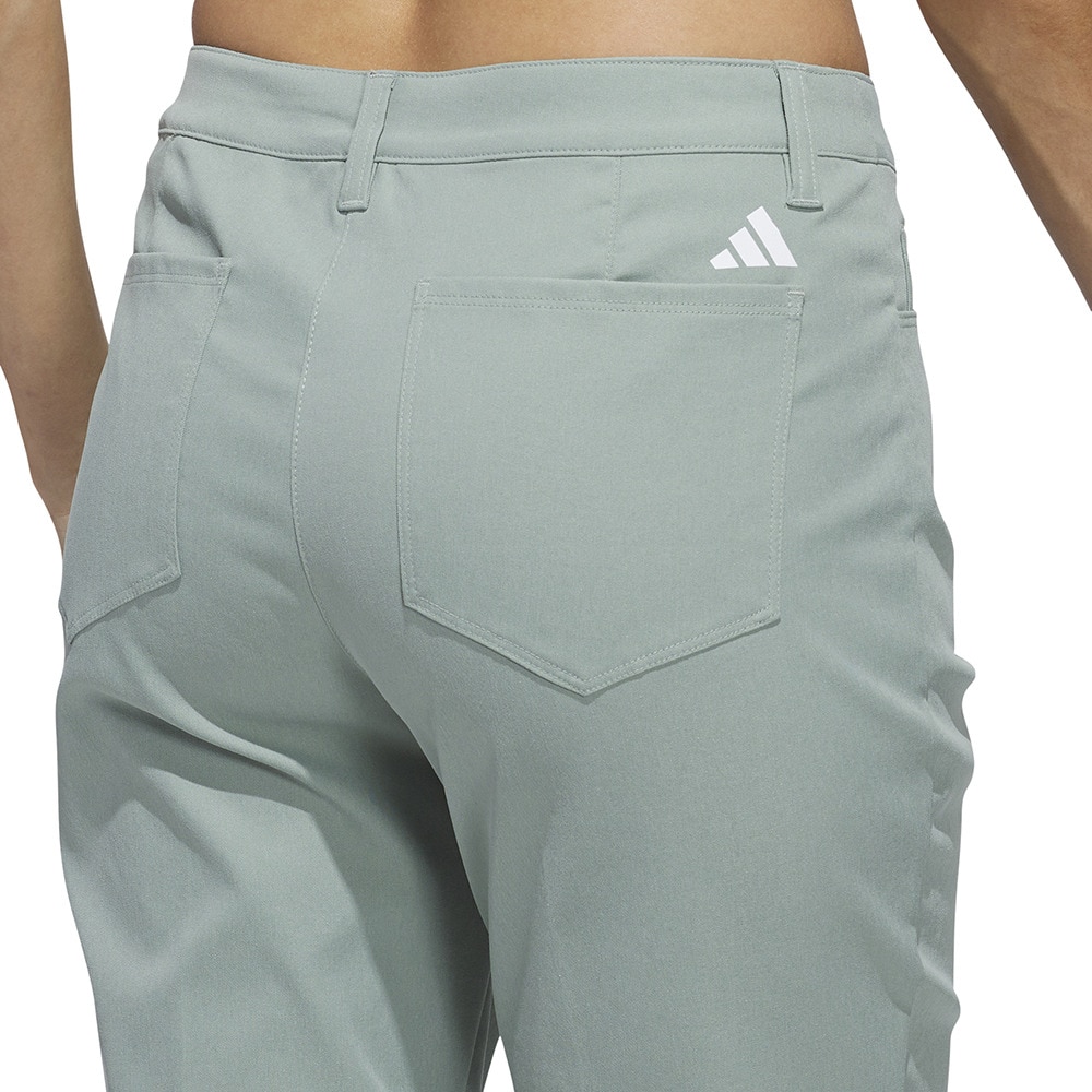アディダス（adidas）（レディース）ゴルフウェア アルティメット365 ツイストウィーブ 5ポケット パンツ KTI51-JC9216DGRN