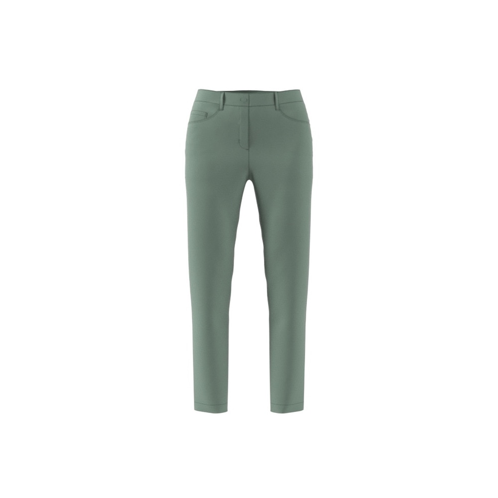 アディダス（adidas）（レディース）ゴルフウェア アルティメット365 ツイストウィーブ 5ポケット パンツ KTI51-JC9216DGRN