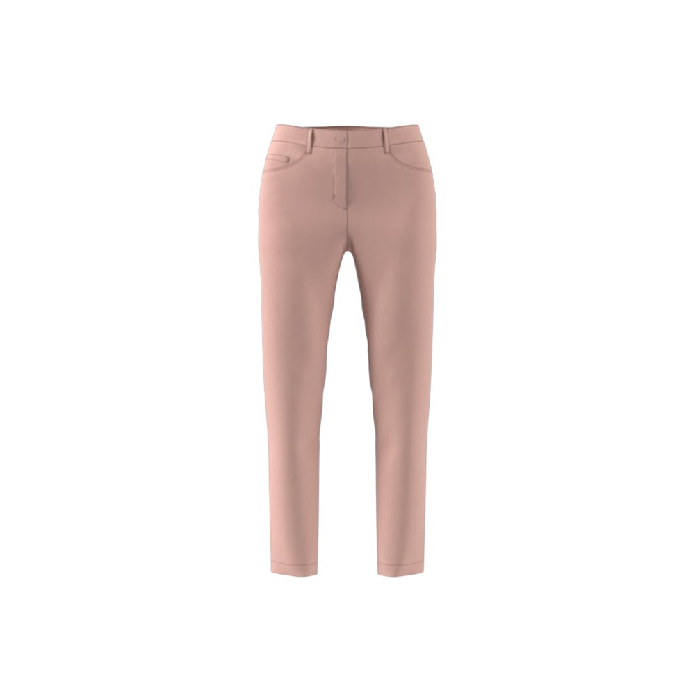 アディダス（adidas）（レディース）ゴルフウェア アルティメット365 ツイストウィーブ 5ポケット パンツ KTI51-JE7397PNK