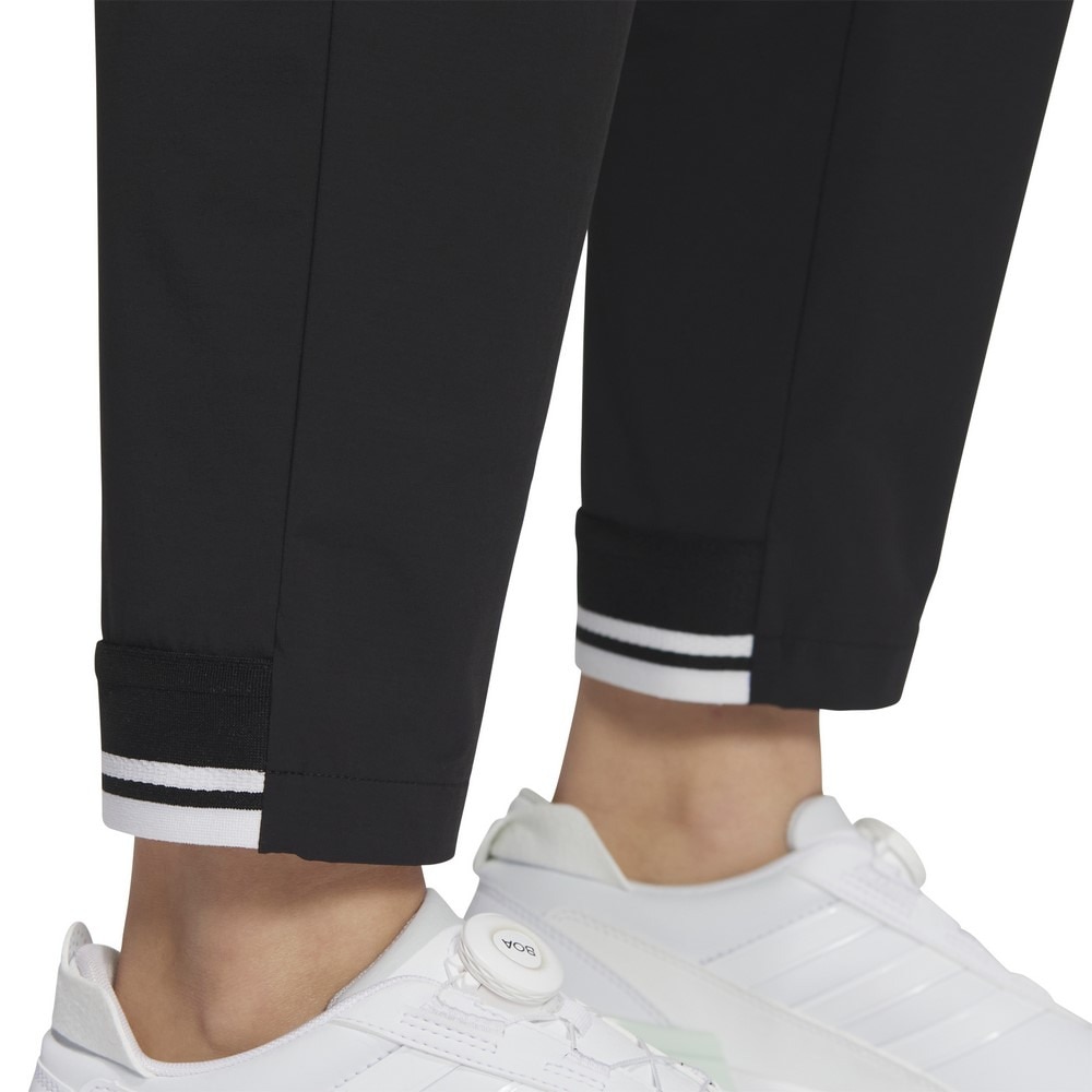 アディダス（adidas）（レディース）ゴルフウェア ビヨンド ザ コース EX stretch active サイドポケット ルーズフィットアンクルパンツ KTN30-JG1389BLK
