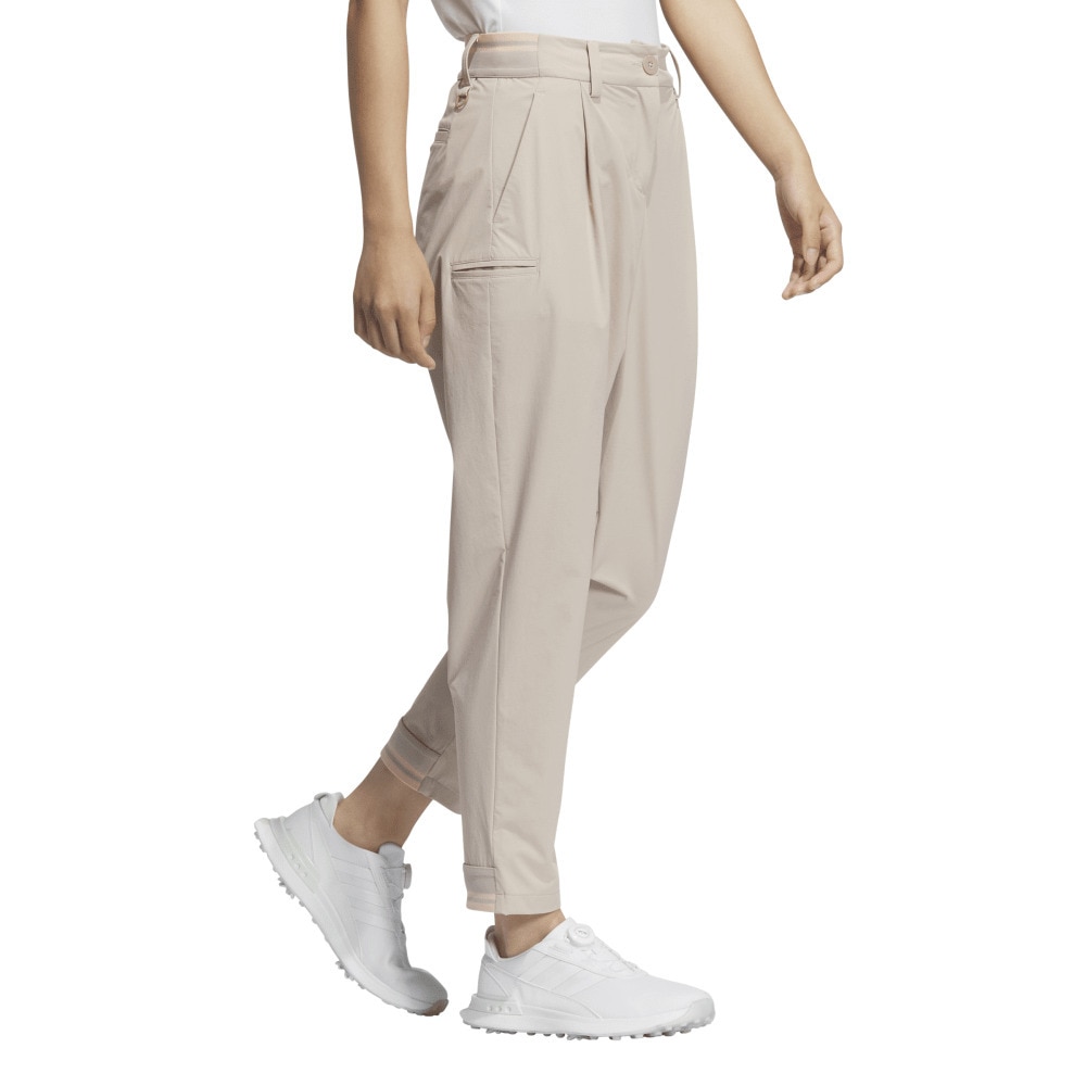 アディダス（adidas）（レディース）ゴルフウェア ビヨンド ザ コース EX stretch active 撥水 アンクルパンツ KTN30-JG1390PNK