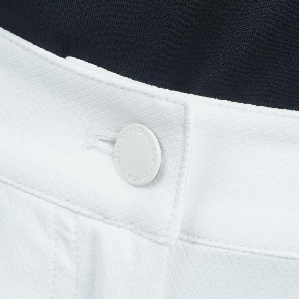 トミー ヒルフィガー ゴルフ（TOMMY HILFIGER GOLF）（レディース）ゴルフウェア サイドラインロゴ ロングパンツ THLA513-WHT