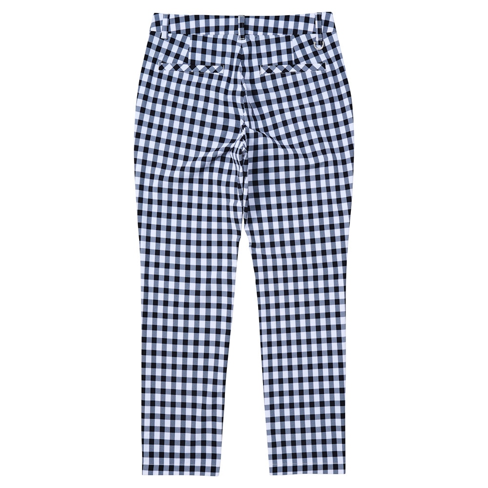 ルコックスポルティフ（lecoqsportif）（レディース）ゴルフウェア ギンガムチェック 9分丈パンツ LG5SLP50L BK00
