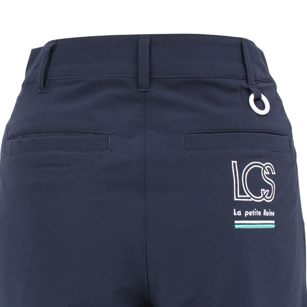 ルコックスポルティフ（lecoqsportif）（レディース）ゴルフウェア Waist Fit 9分丈パンツ LG5SLP53L NV00
