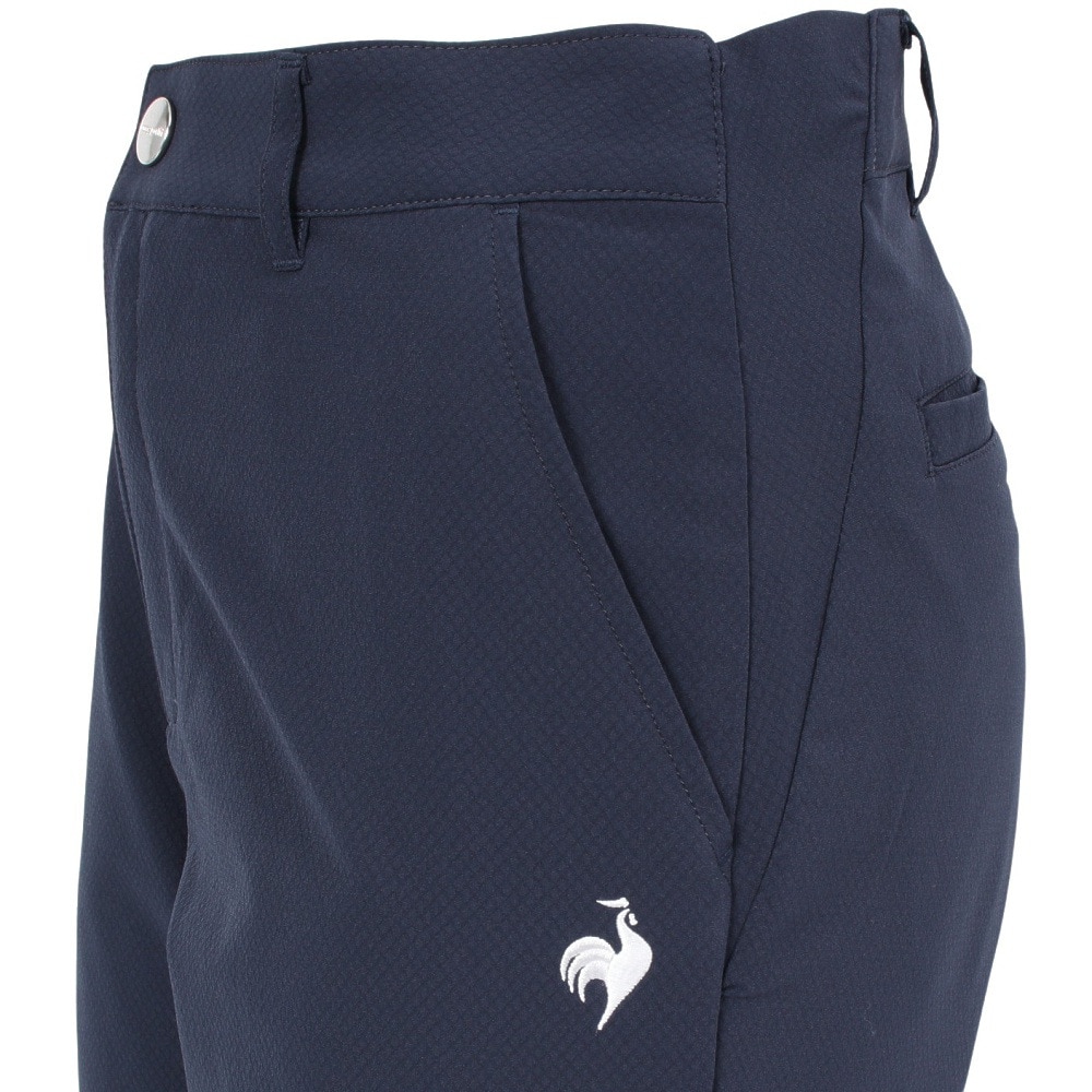 ルコックスポルティフ（lecoqsportif）（レディース）ゴルフウェア Waist Fit 9分丈パンツ LG5SLP53L NV00
