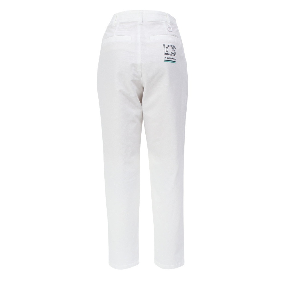 ルコックスポルティフ（lecoqsportif）（レディース）ゴルフウェア Waist Fit 9分丈パンツ LG5SLP53L WH00