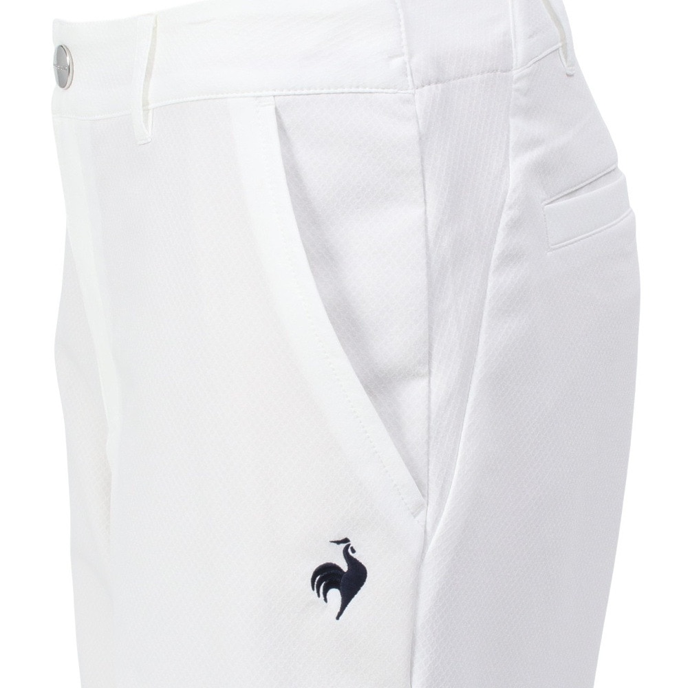 ルコックスポルティフ（lecoqsportif）（レディース）ゴルフウェア Waist Fit 9分丈パンツ LG5SLP53L WH00