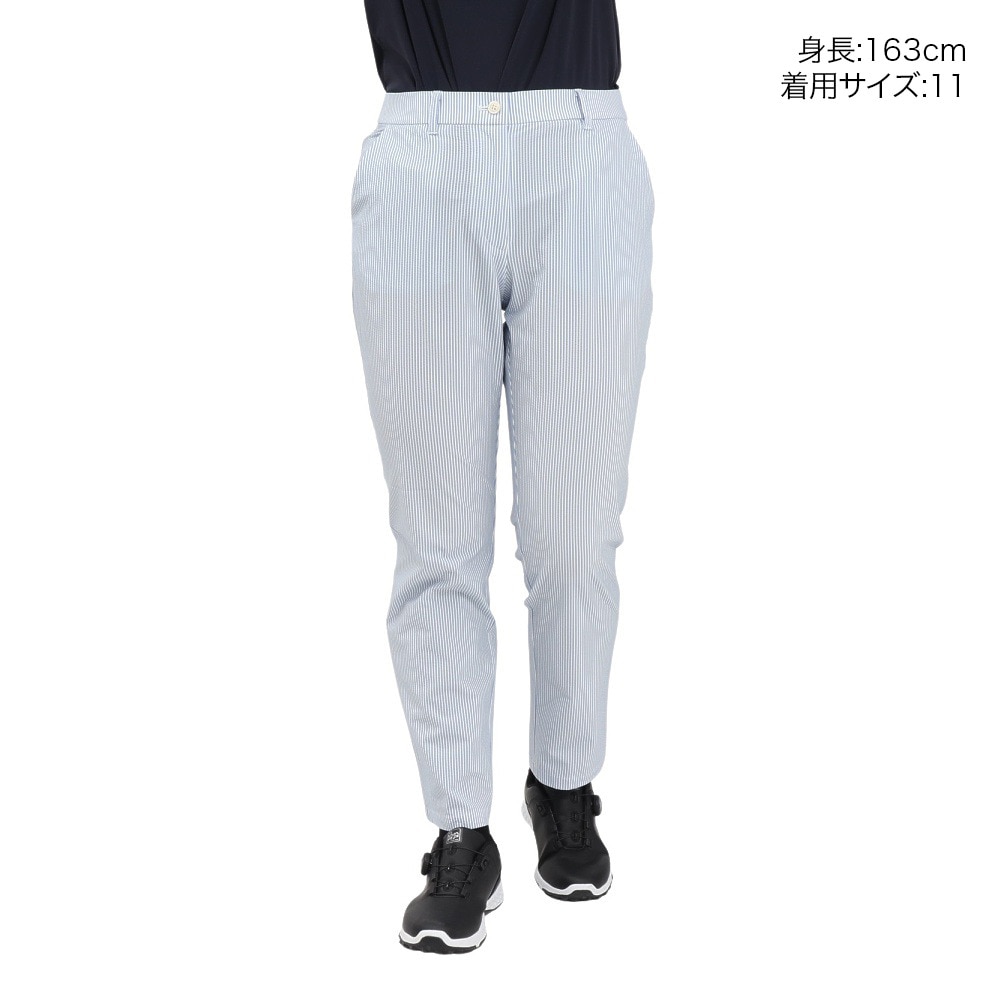 マンシングウエア（MUNSING WEAR）（レディース）ゴルフウェア 吸汗 シアサッカーストレッチ 9分丈パンツ MG5SLP82L SA00