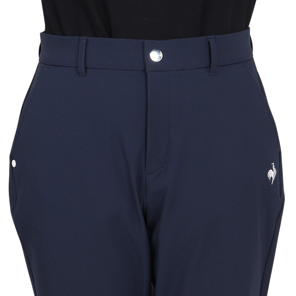 ルコックスポルティフ（lecoqsportif）（レディース）ゴルフウェア ストレッチフォーサー 裏起毛ロングパンツ LG4FLP00L NV00
