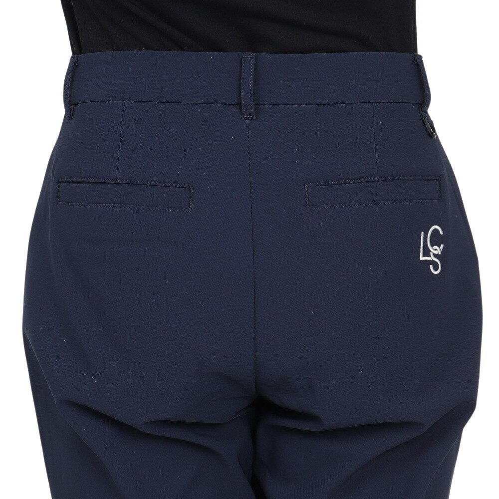 ルコックスポルティフ（lecoqsportif）（レディース）ゴルフウェア ストレッチフォーサー 裏起毛ロングパンツ LG4FLP00L NV00