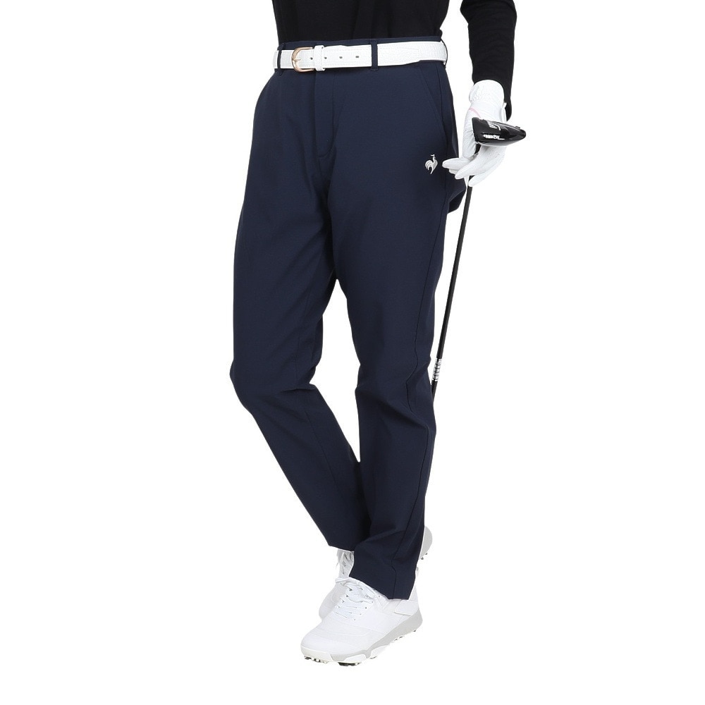 ルコックスポルティフ（lecoqsportif）（レディース）ゴルフウェア ストレッチフォーサー 裏起毛ロングパンツ LG4FLP00L NV00