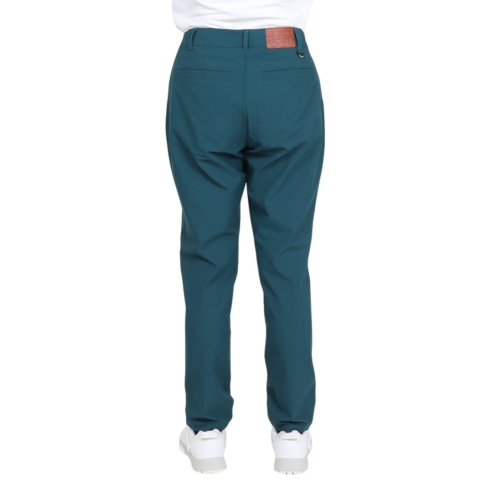 ルコックスポルティフ（lecoqsportif）（レディース）ゴルフウェア 吸汗速乾 9分丈 LCS ウエストフィットパンツ LG4FLP50L GR00