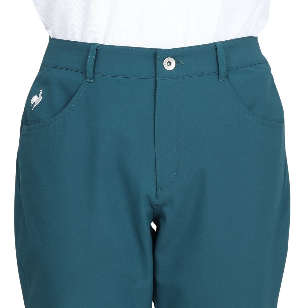 ルコックスポルティフ（lecoqsportif）（レディース）ゴルフウェア 吸汗速乾 9分丈 LCS ウエストフィットパンツ LG4FLP50L GR00