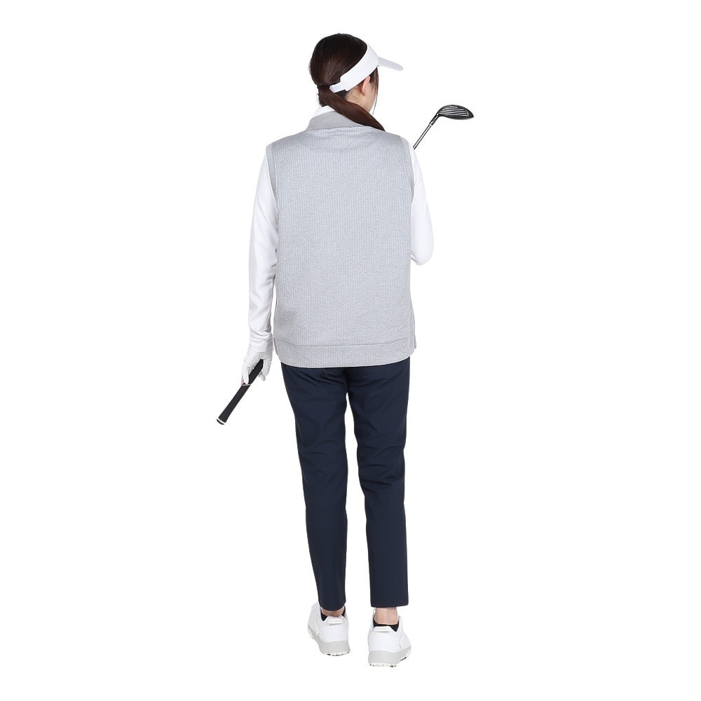 ルコックスポルティフ（lecoqsportif）（レディース）ゴルフウェア 吸汗速乾 9分丈 LCS ウエストフィットパンツ LG4FLP50L NV00