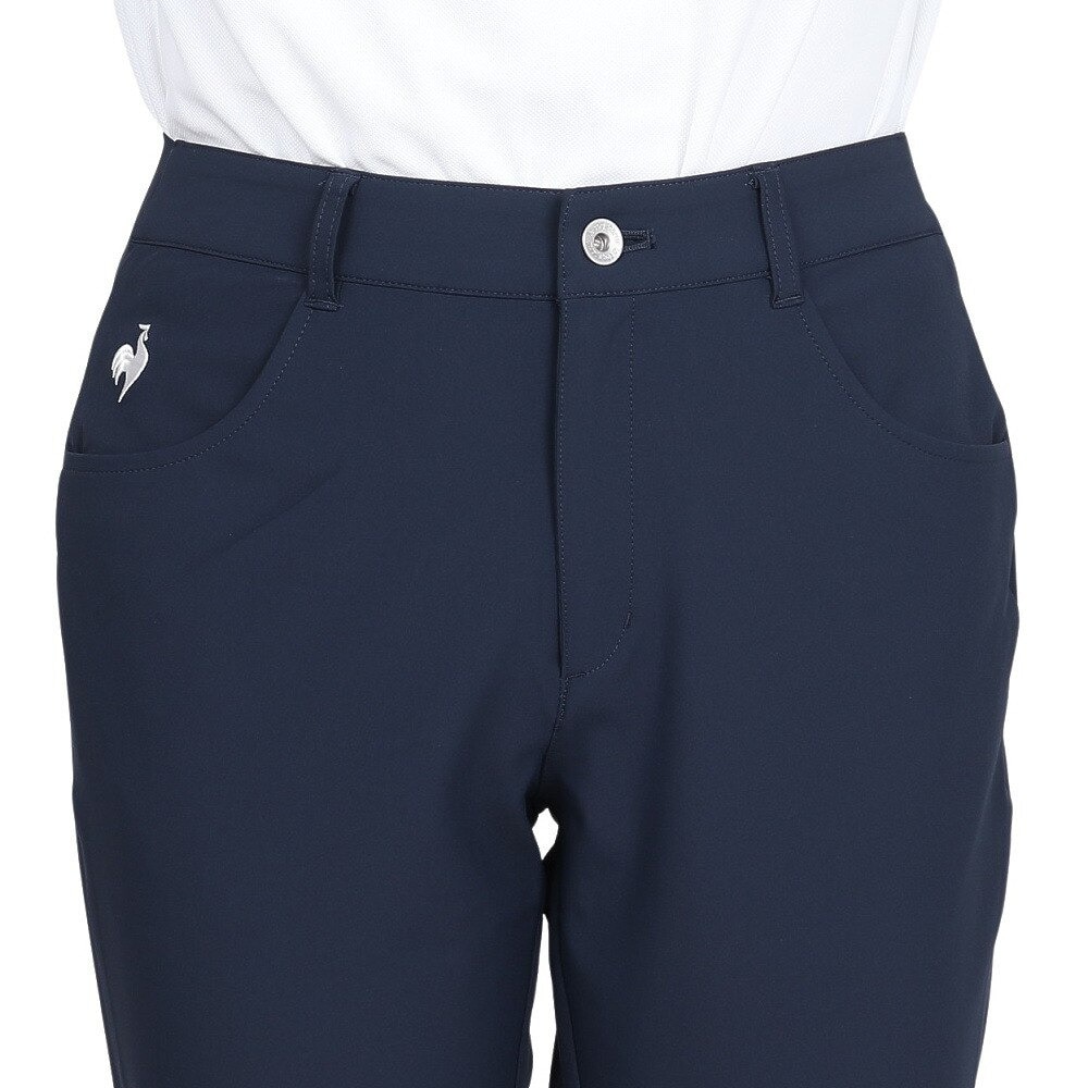 ルコックスポルティフ（lecoqsportif）（レディース）ゴルフウェア 吸汗速乾 9分丈 LCS ウエストフィットパンツ LG4FLP50L NV00