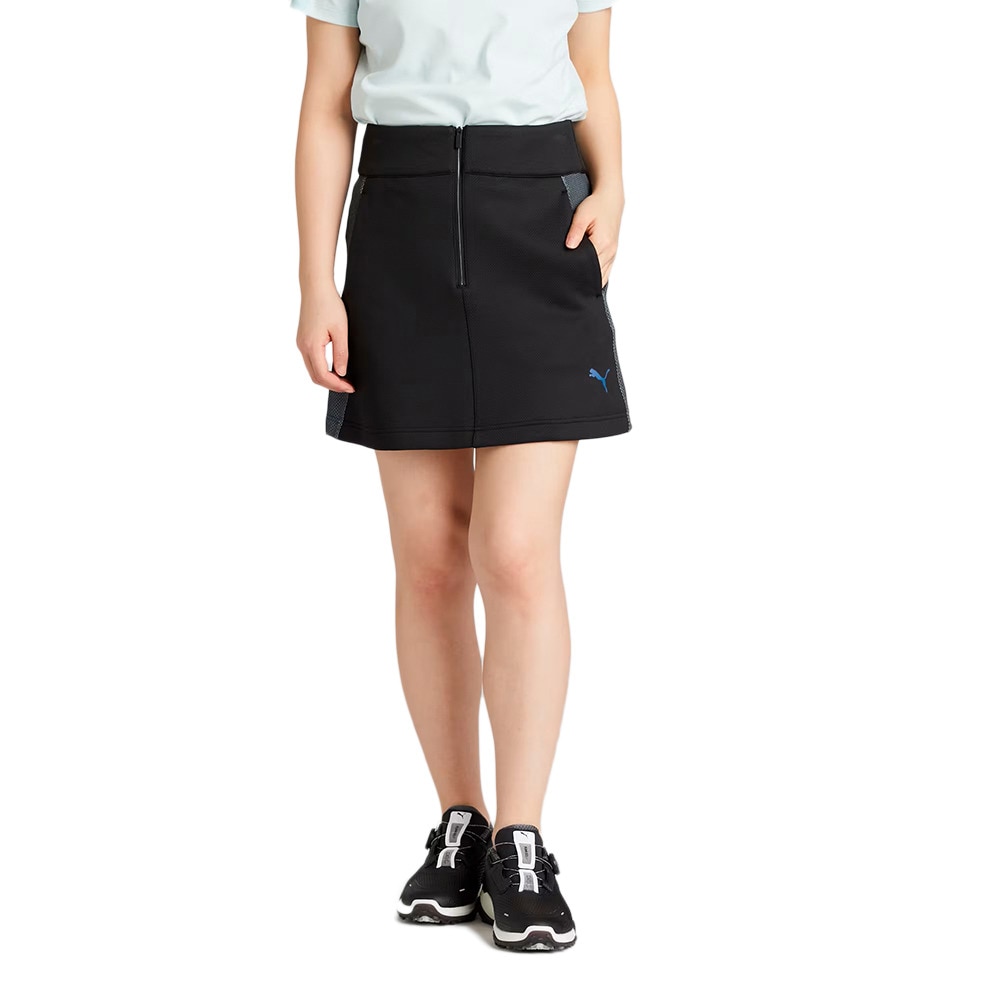 プーマ（PUMA）（レディース）ゴルフウェア PF テック ライン カードボード スカート 633364-01