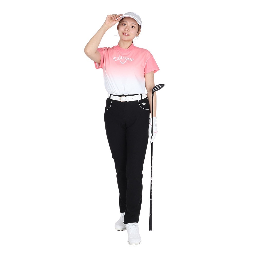 キャロウェイ（CALLAWAY）（レディース）ゴルフウェア パンツ 8WAYストレッチピケパンツ C25226200-1010