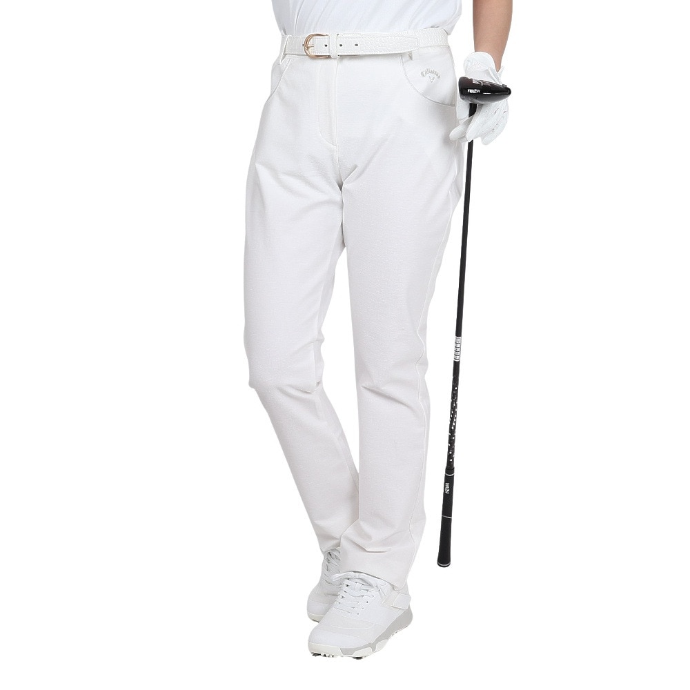 キャロウェイ（CALLAWAY）（レディース）ゴルフウェア パンツ 8WAY ストレッチピケパンツ C25226200-1030