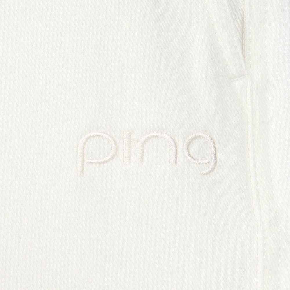 ピン（PING）（レディース）ゴルフウェア ツイル ストレートパンツ 622-5231801-030