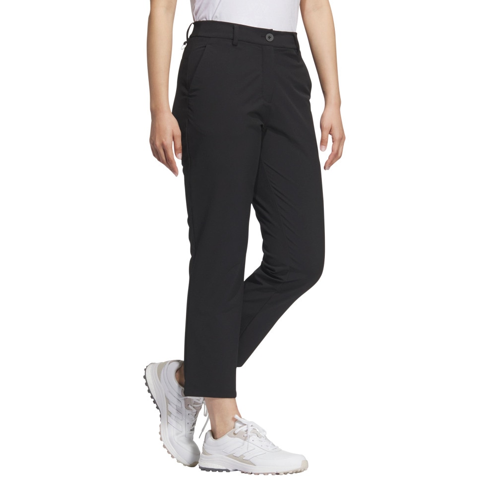 アディダス（adidas）（レディース）ゴルフウェア WIND. RDY アンクル ウーブンパンツ 7/8 JWJ94-JM7181 BLK
