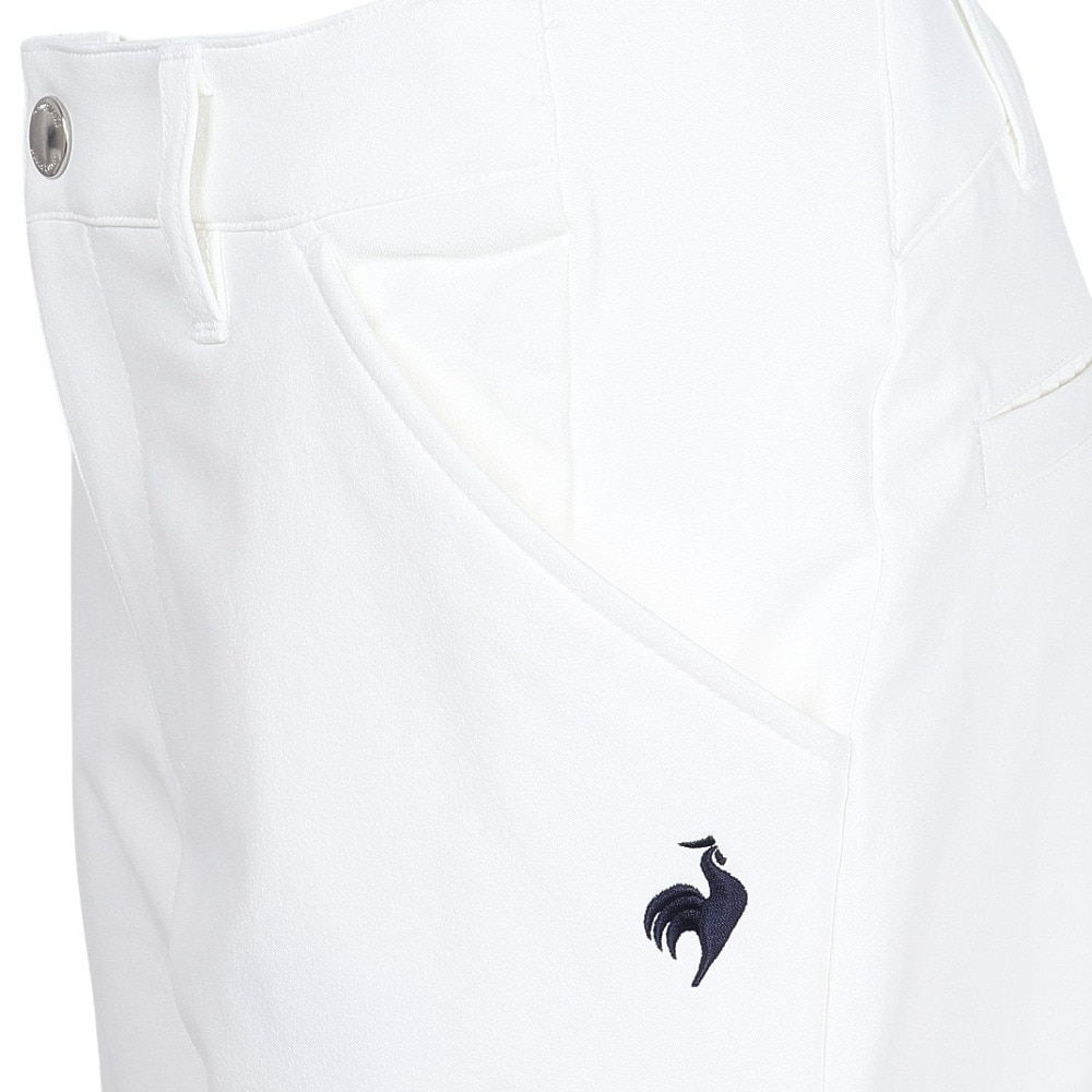 ルコックスポルティフ（lecoqsportif）（レディース）ゴルフウェア 吸汗速乾 9分丈パンツ LG5FLP51L WH00