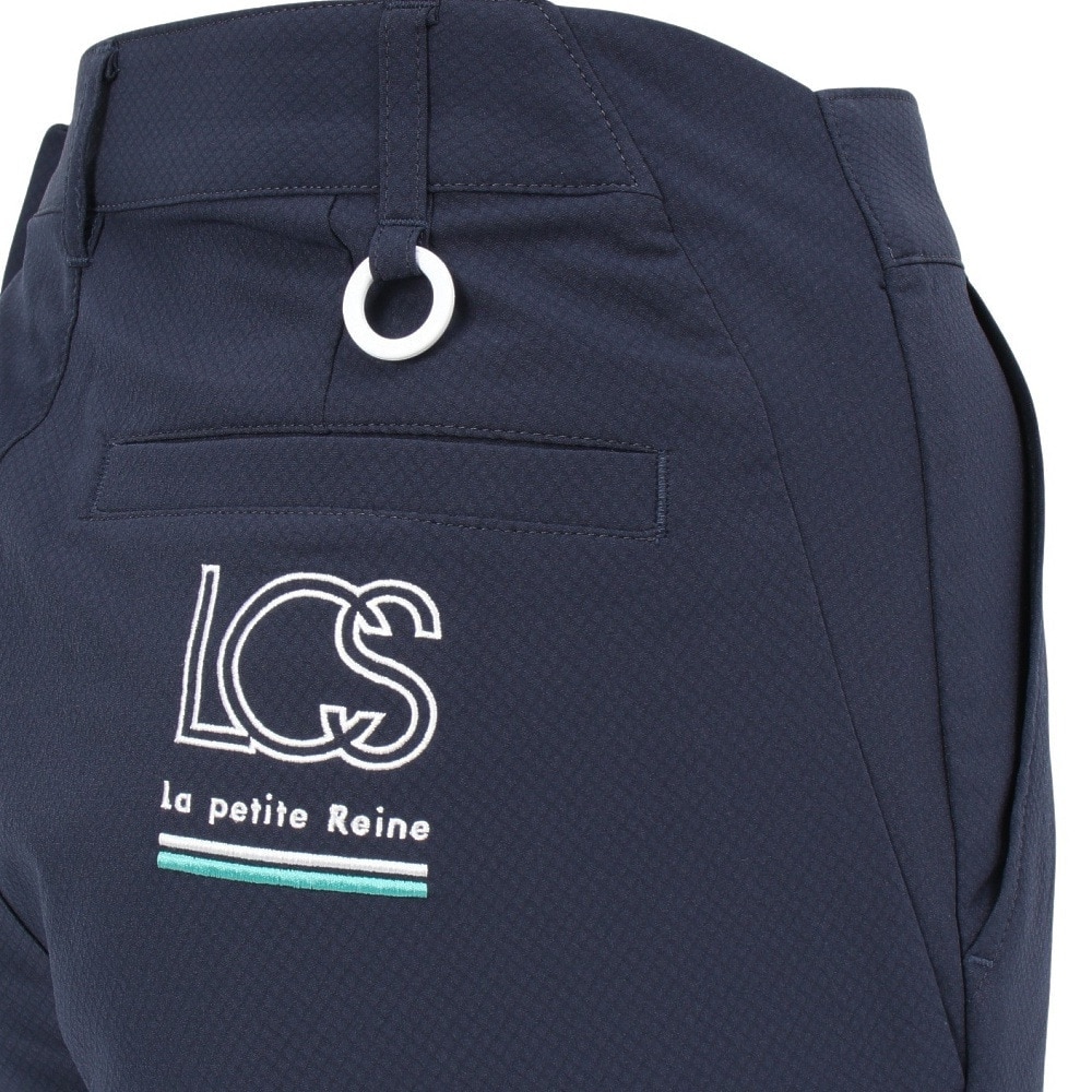 ルコックスポルティフ（lecoqsportif）（レディース）ゴルフウェア Waist Fit 9分丈パンツ LG5SLP53L NV00