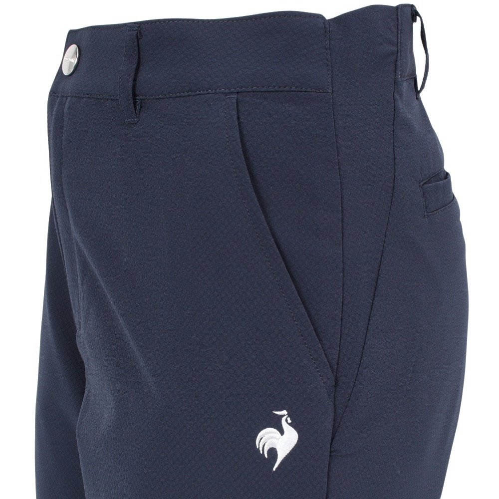 ルコックスポルティフ（lecoqsportif）（レディース）ゴルフウェア Waist Fit 9分丈パンツ LG5SLP53L NV00