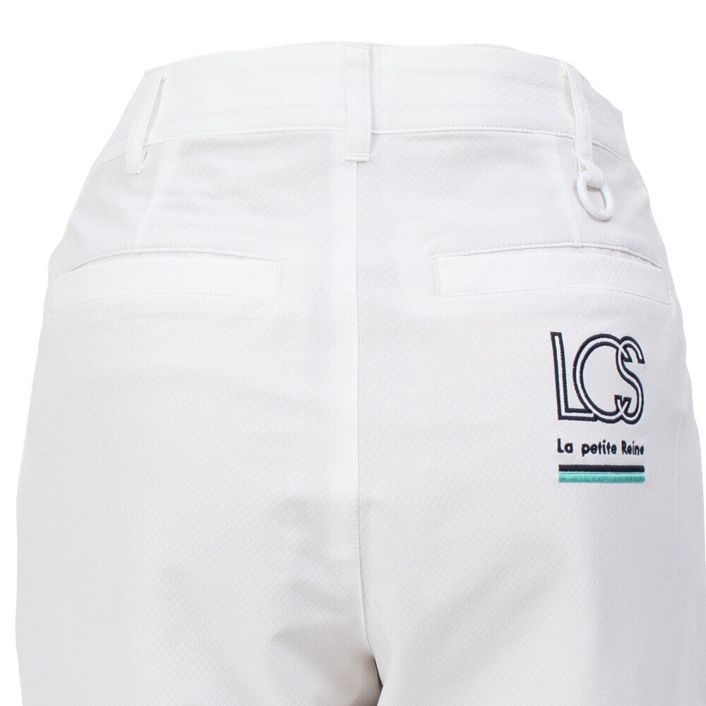ルコックスポルティフ（lecoqsportif）（レディース）ゴルフウェア Waist Fit 9分丈パンツ LG5SLP53L WH00