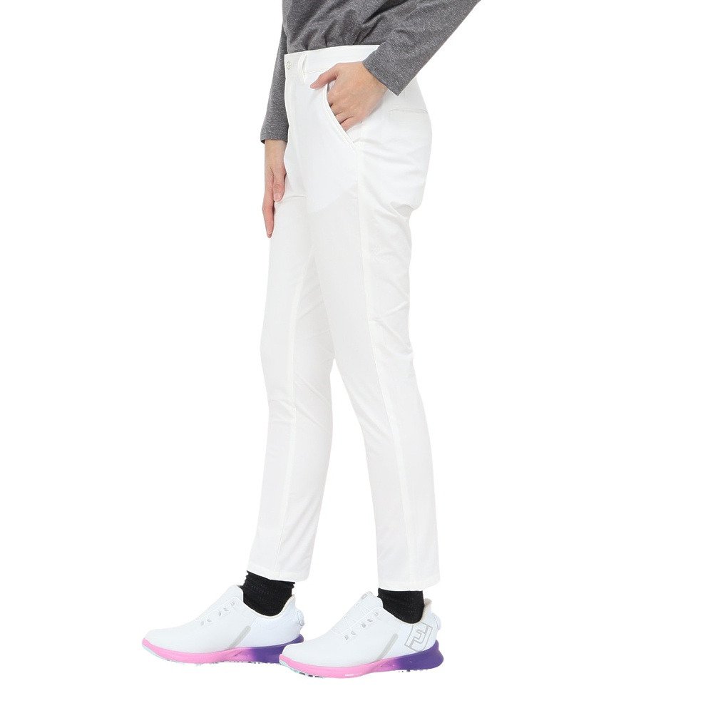 フィドラ（FIDRA）（レディース）ゴルフウェア 吸汗速乾 ストレートパンツ FD5SUD31 WHT