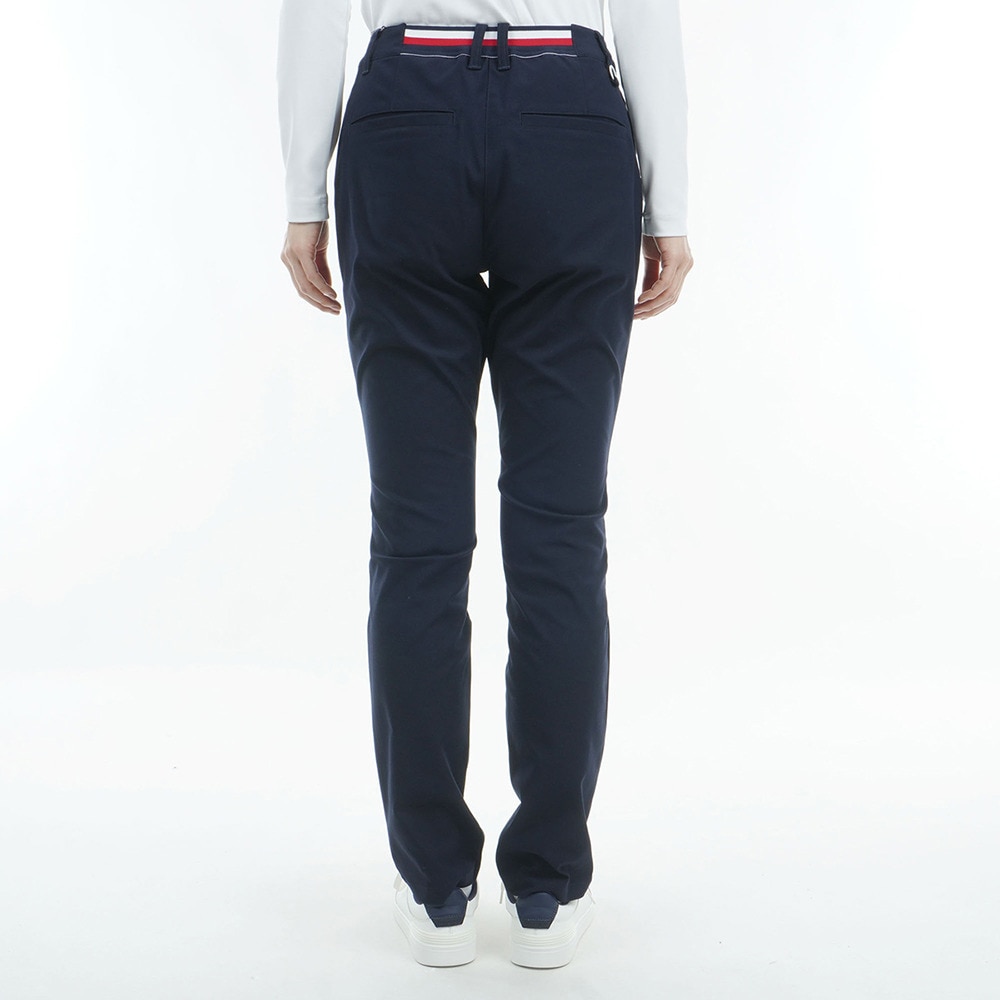 トミー ヒルフィガー ゴルフ（TOMMY HILFIGER GOLF）（レディース）ゴルフウェア ストレッチツイル パンツ THLA470-NVY