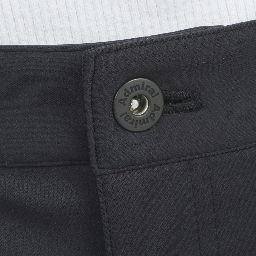 アドミラル ゴルフ（Admiral GOLF）（レディース）ゴルフウェア 撥水バックフリースパンツ ADLA479-BLK