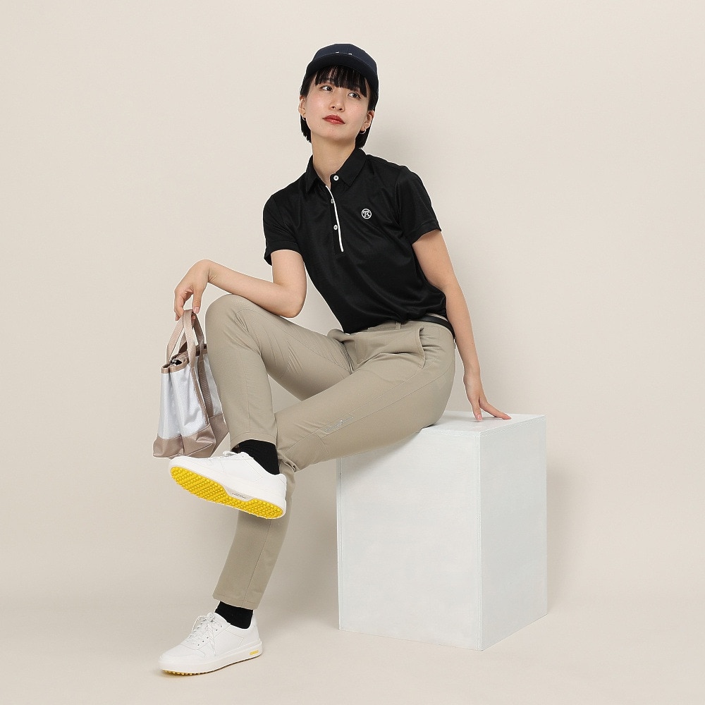 トミーアーマー（Tommy Armour）（レディース）ゴルフウェア 高通気スリムフィットパンツ TAMP25S060024 BEG