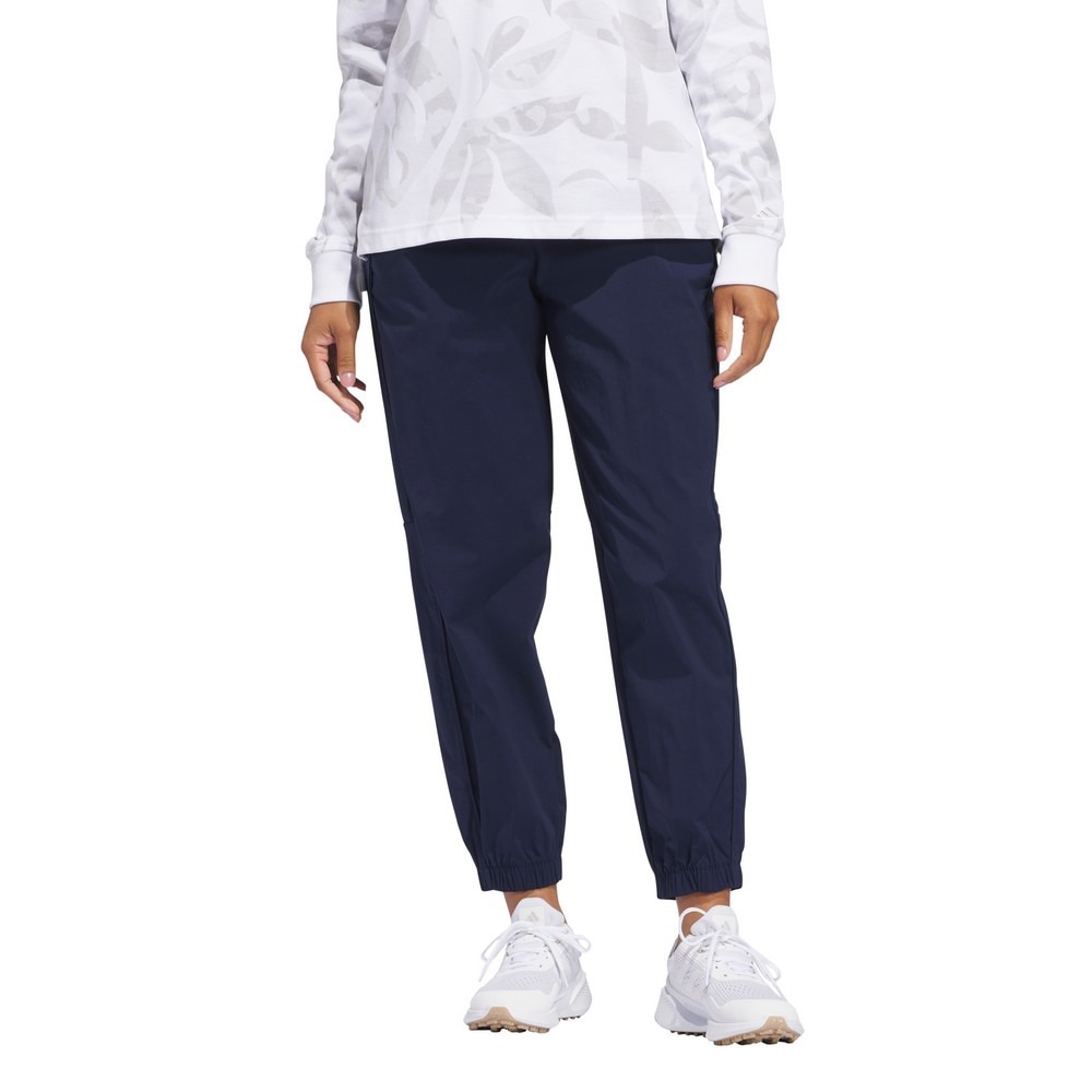 アディダス（adidas）（レディース）ゴルフウェア BTC DWR ルーズフィット ジョガーパンツ KTI48-JE7365NVY
