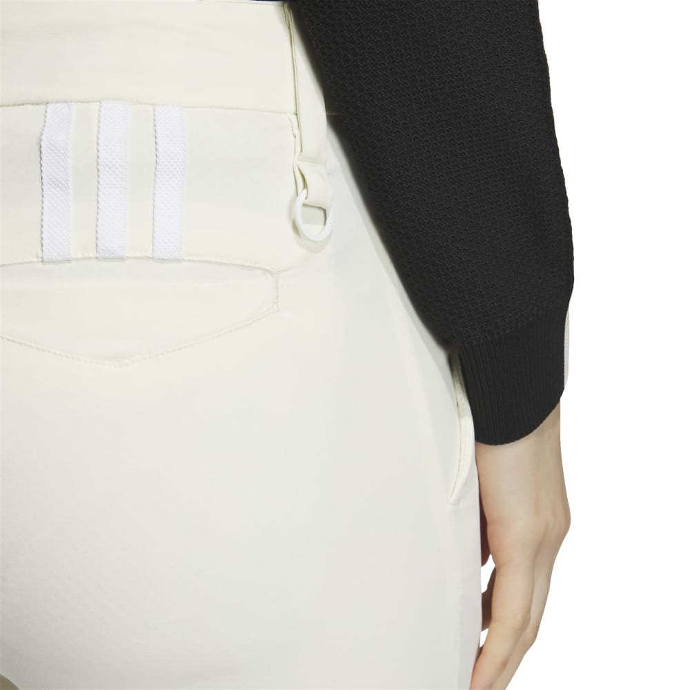 アディダス（adidas）（レディース）ゴルフウェア 吸汗速乾 U365 ピンタックブーツカットアンクルパンツ IKJ59-IN6584IVR