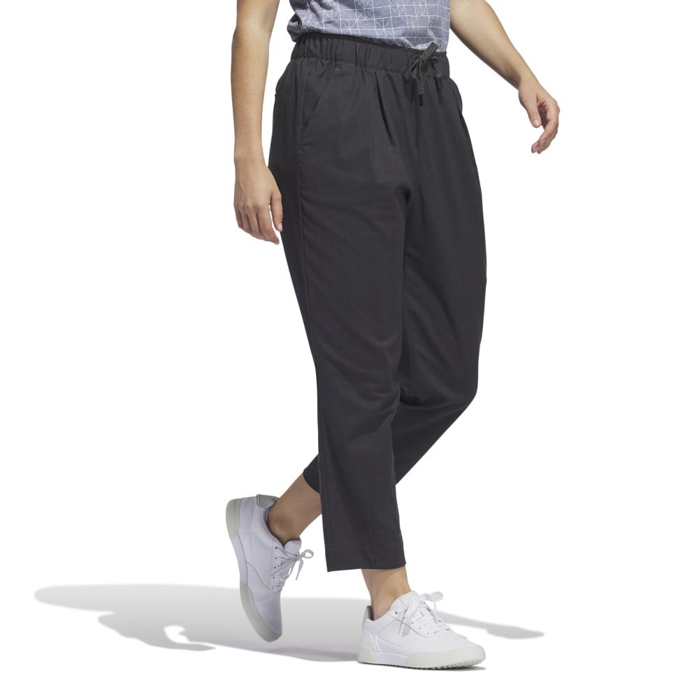 アディダス（adidas）（レディース）ゴルフウェア GO-TO ヘザーアンクルパンツ IYW54-IN2551BK★★★