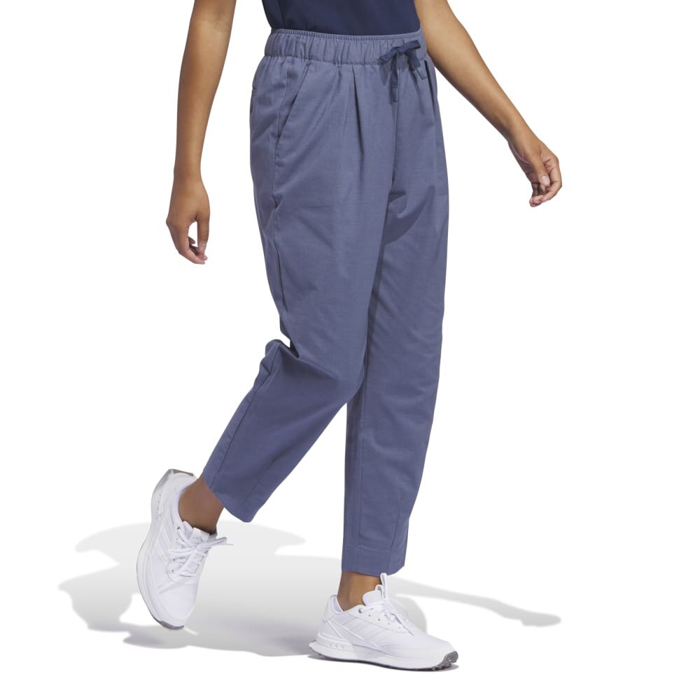 アディダス（adidas）（レディース）ゴルフウェア GO-TO ヘザーアンクルパンツ IYW54-IP2157NVY★★★