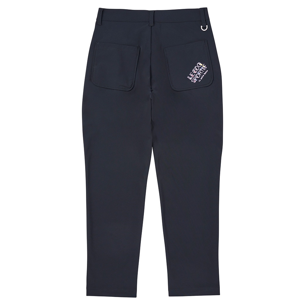 ルコックスポルティフ（lecoqsportif）（レディース）ゴルフウェア ワンタック9分丈パンツ LG5SLP52L BK00