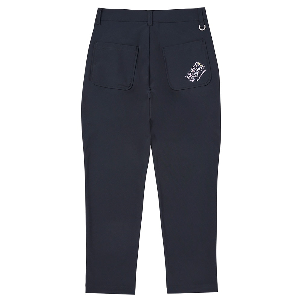 ルコックスポルティフ（lecoqsportif）（レディース）ゴルフウェア ワンタック9分丈パンツ LG5SLP52L BK00