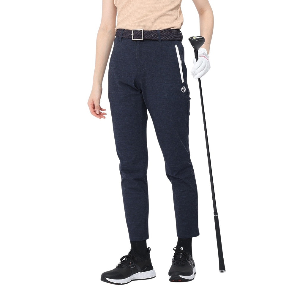 トミーアーマー（Tommy Armour）（レディース）ゴルフウェア ロングパンツ 接触冷感 Breeze ニット パンツ TATV24S060027 NVY