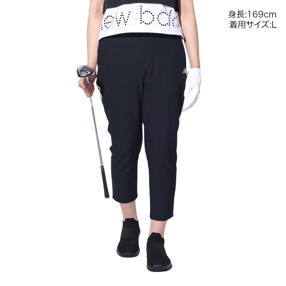 ニューバランス（new balance）（レディース）ゴルフウェア 吸水速乾 接触冷感 TAPERED CROPPED パンツ 012-4131502-010