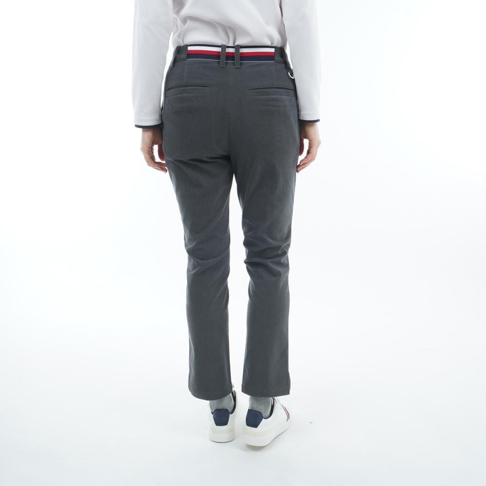トミー ヒルフィガー ゴルフ（TOMMY HILFIGER GOLF）（レディース）ゴルフウェア ストレッチ コーデュロイ 9分丈パンツ THLA575-CGR